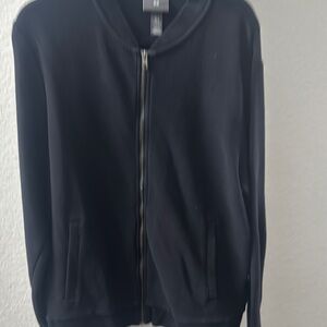 H&M Black Zip-Up Jacket